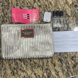Victoria’s Secret Wristlet With 3 Mini’s! New!